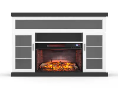 Electric Fireplace Free 3D model get