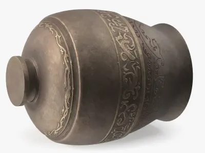 Antique Chinese Artifacts Collection 3D model