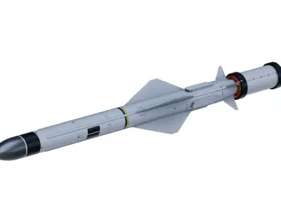 Exocet MM40 Block 3  3D model