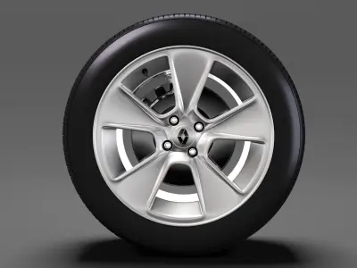 Renault Sandero wheel 2016 3D model