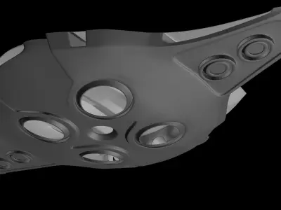 Stingray Jet Drone - Concept 01 3D print model