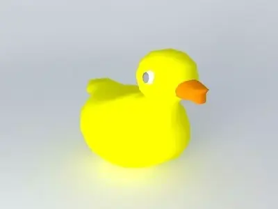 Rubber Duckie Free 3D model