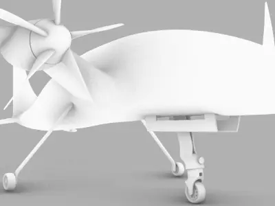 3D Printable Drone Model 3D print model
