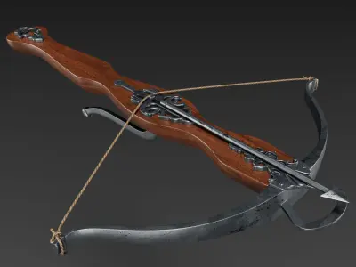 Crossbow 3D model purchase