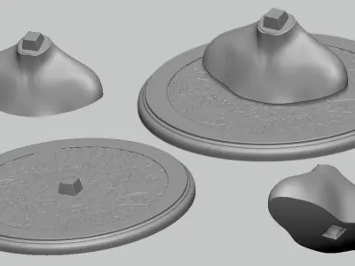 Hatters Stend - Toy model to print Part 01 Free 3D print model Free 3D print model