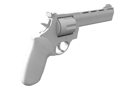 Magnum Revolver 3D model