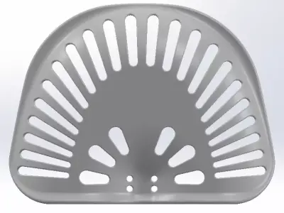 High quality 3D Bar Stool model 3D model 2