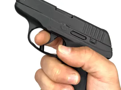 Ruger LCP 1to1 Scale Training Gun Prop Non Functioning 3D print model