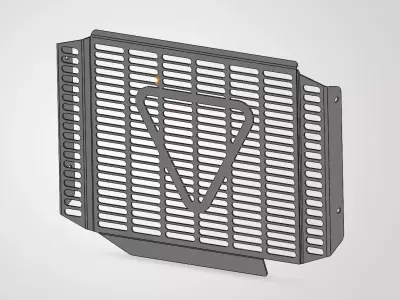 Triumph Trident 660 Radiator Guard 3D model