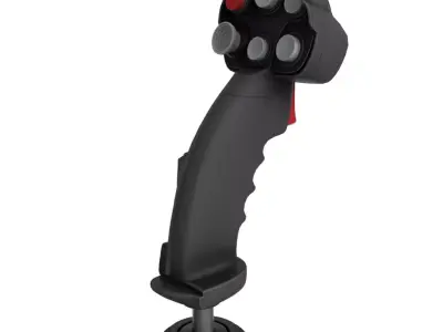 Combat Aircraft Grip Free 3D model