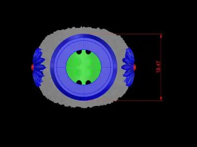 TREE OF LIFE RING FOR MAN 3D print model
