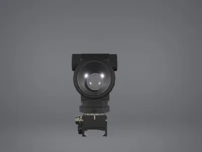 PK-AS Russian Optic Low-poly 3D model