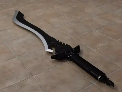 King Sword 3D model