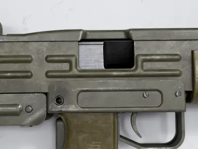 Game-Ready SMG IMI UZI  Low-poly 3D model