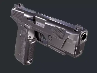 Hudson H9 Low-poly 3D model