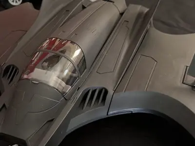 Spinmaster Batman Batwing one-Twelfth Interior upgrade kit 3D print model
