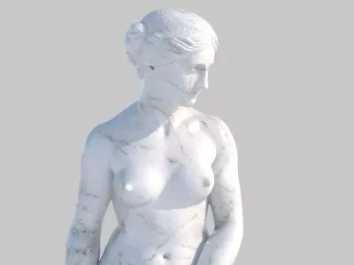 bath of venus Low-poly 3D model