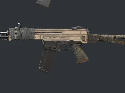 CZ 805 Low-poly 3D model purchase