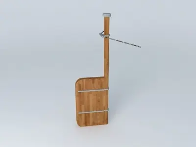 ARGONAUTIX marine details rudder 3D model