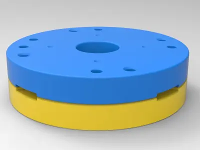 Mold for diecast tire 12 Scale 1 to 10 and 1 to 14 and 1 to 25 3D print model