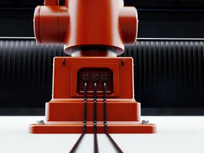 Welding Industrial Robot 3D model