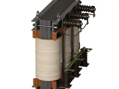 Electric Transformer 3D model purchase