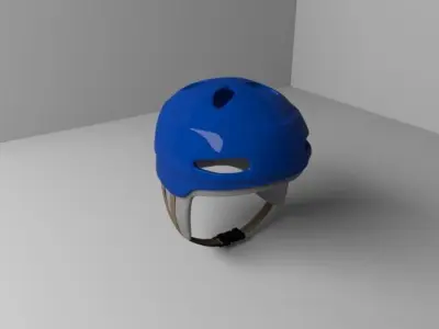 Helmet hockey 3D model