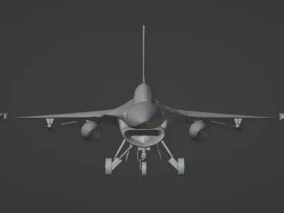 F-16 Block 50 3D model