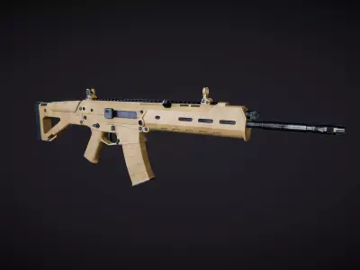 Bushmaster-223 Sand Active 3D model