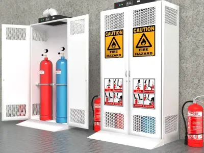 Ventilation System 3D model buy