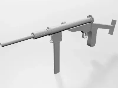 MP 3008 Gun 01 3D model