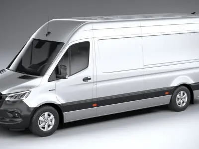 Mercedes-Benz Sprinter Van Long 2025 3D model purchase