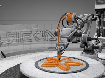 Shader the 3D printer 3D model