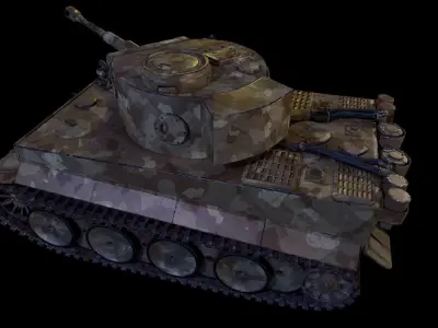 Tank Tiger 1 3D model