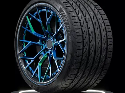 Pirelli Nero GT 375 20 ZR21 103Y 3D model
