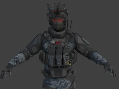Military 3D model