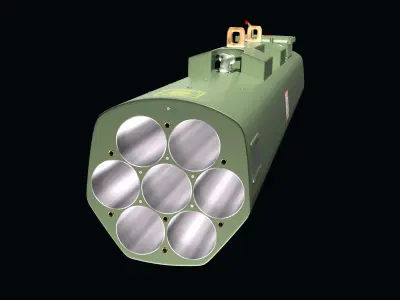 FZ233 Rocket Launcher 3D model