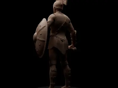 Spartan Hoplite 3D model
