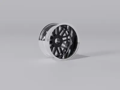 KN Forged Heritage Rim 17 8J ET40 3D model