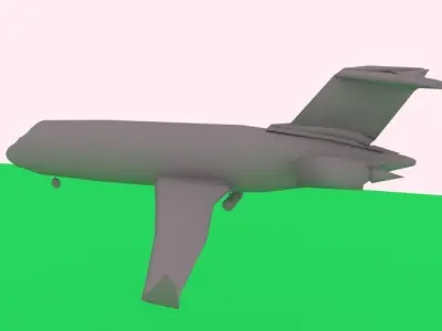 aircraft airplane 3D model buy