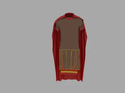 Rome Military Armor Low-poly 3D model