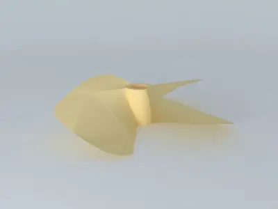 Propellor propeller Free 3D model