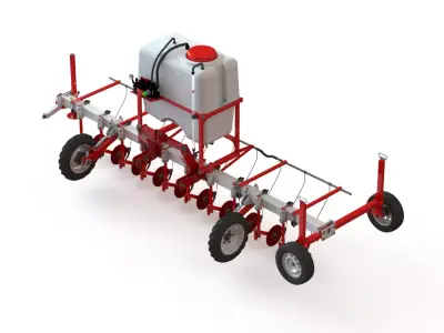 WG 0011 - Applicator single-coulter systems 450 3D model