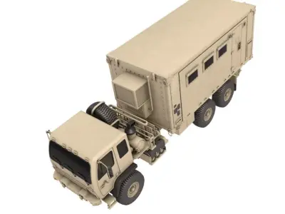 M1087 Expansible Van Truck 3D model