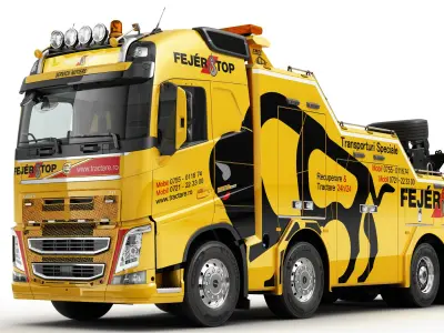 VOLVO FH Tow Truck 3D model purchase