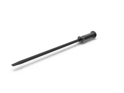 Straight Striking Prybar 24in Low-poly 3D model