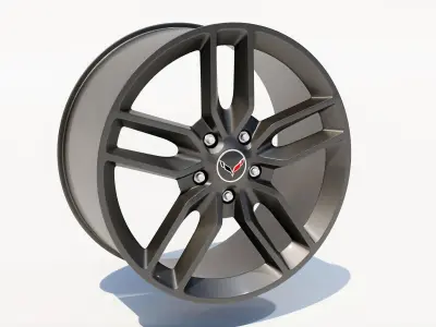 car rim 3D print model