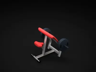 Bench Scott 3D model