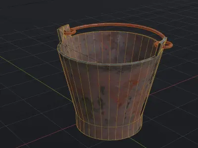 Aquarius - Game Ready - Low Poly 3D Model Low-poly 3D model