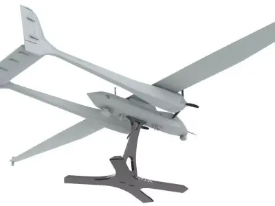  Aksungur UAV 3D print model